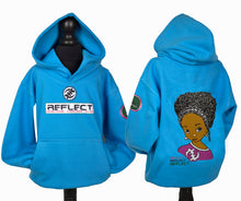 Load image into Gallery viewer, REFLECT Hoodie Girls [BLUE]
