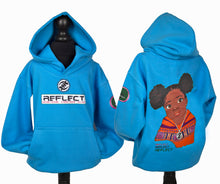 Load image into Gallery viewer, REFLECT Hoodie Girls 2 [BLUE]