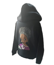 Load image into Gallery viewer, REFLECT Thick Girls Black Hoodie