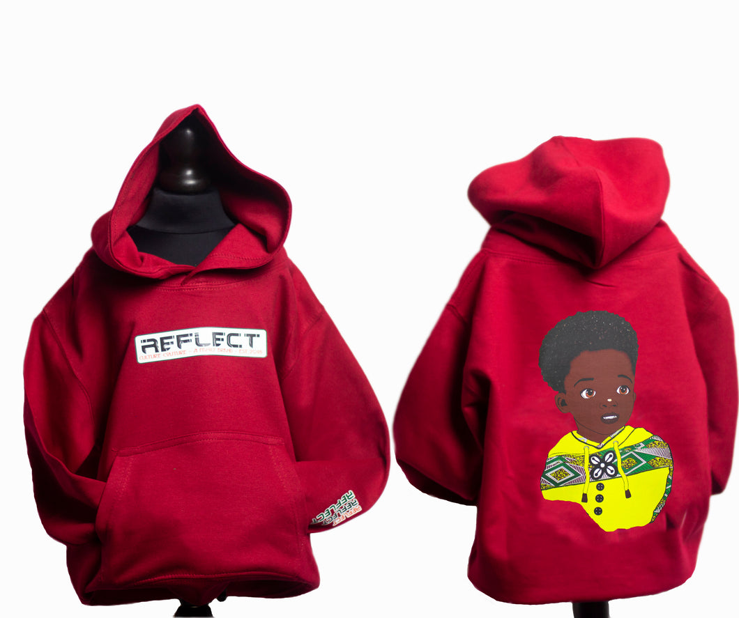 REFLECT Hoodie Generation 2 Boys [RED CHILLI]