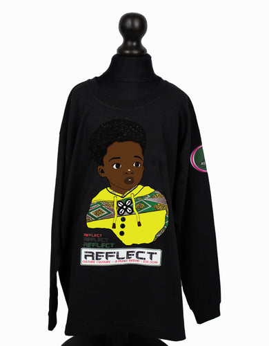 REFLECT Long-Sleeve T-Shirt Boys 2 [BLACK]