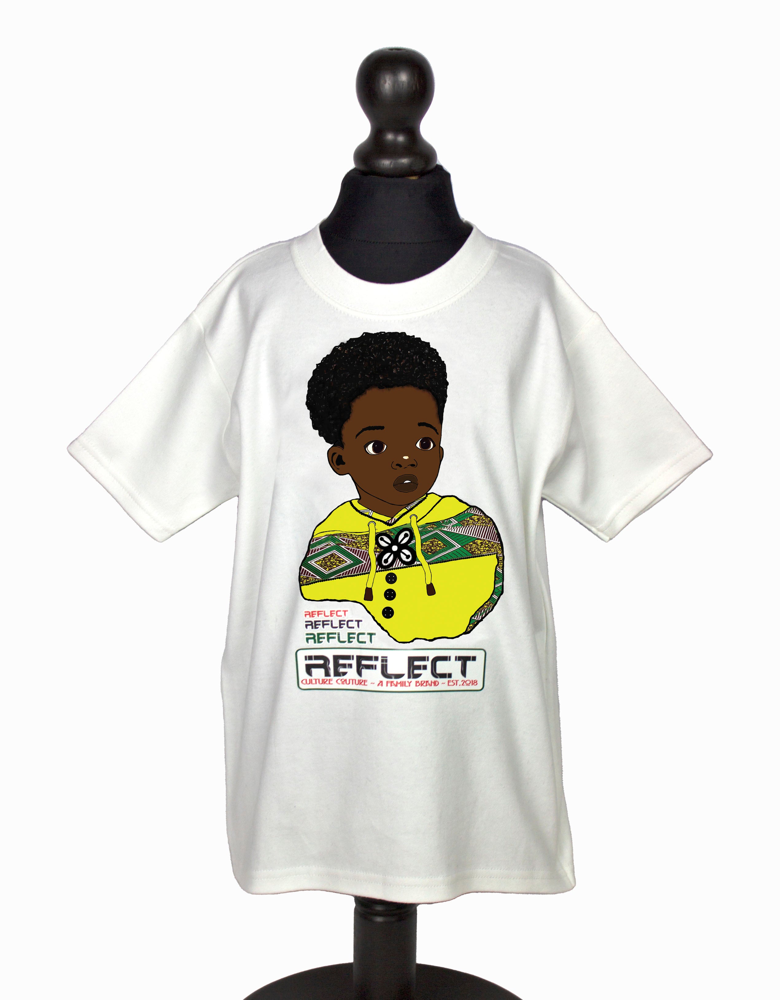 REFLECT Short Sleeve T-shirt Boys 2 [WHITE] – Reflect Couture