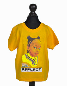 REFLECT Short-Sleeve T-Shirt Girls GOLD (LIMITED EDITION - NiNi)