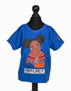 REFLECT Short Sleeve T-shirt Generation 2 Girls [BLUE]