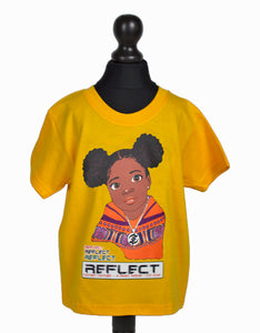 REFLECT Short Sleeve T-shirt Generation 2 Girls [GOLD]