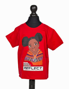 REFLECT Short Sleeve T-shirt Generation 2 Girls [RED]
