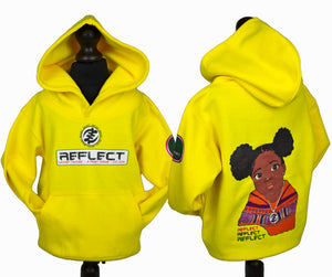 REFLECT Hoodie Generation 2 Girls [YELLOW]