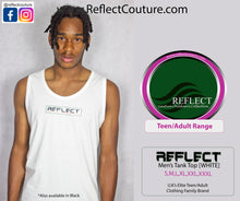 Load image into Gallery viewer, REFLECT Tank Top Mens [WHITE]