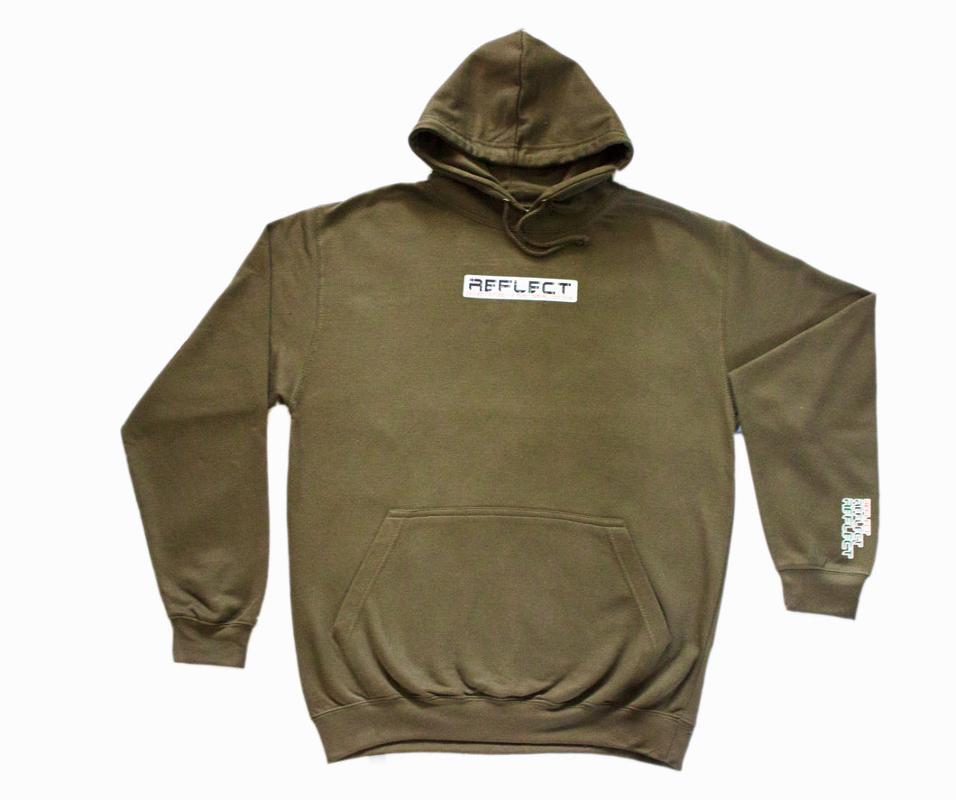 REFLECT Hoodie OLIVE [Adult/Teen]