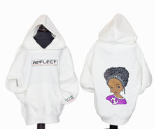 Load image into Gallery viewer, REFLECT Hoodie Girls [WHITE]