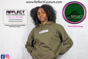 REFLECT Hoodie OLIVE [Adult/Teen]