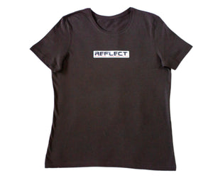 REFLECT Women's Fitted T-Shirt [BROWN]