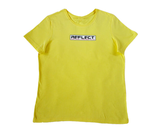 REFLECT Women's Fitted T-Shirt [YELLOW]
