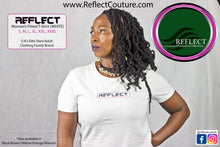 Load image into Gallery viewer, REFLECT Women&#39;s Fitted T-Shirt [WHITE]